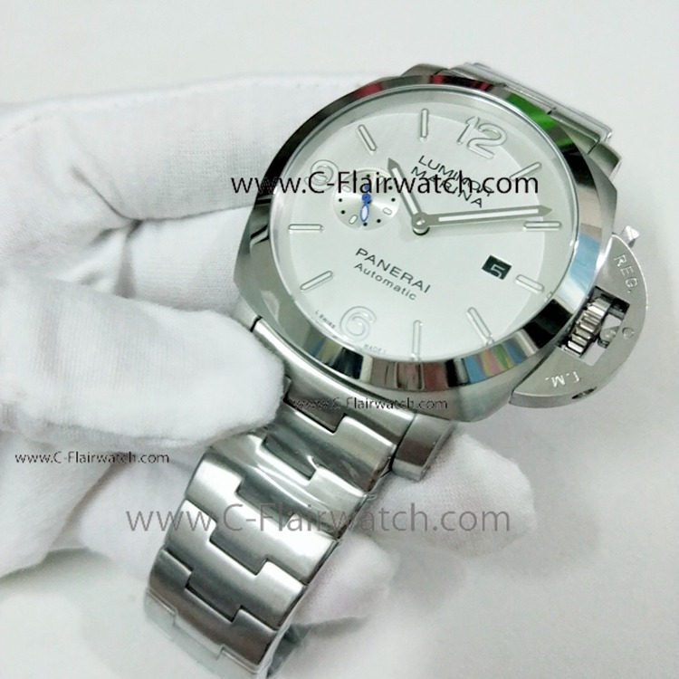 Copy Panerai PAM 978 Luminor Marina Watch Stainless Steel Silver